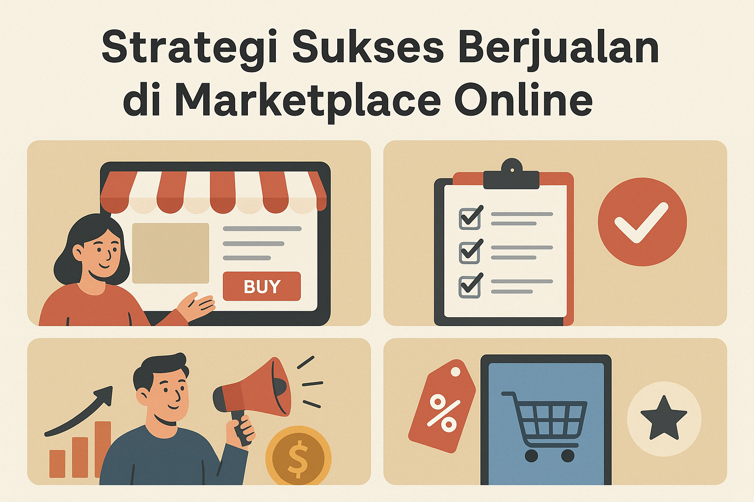 Strategi Sukses Berjualan di Marketplace Online